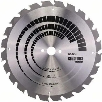 Bosch Диск циркулярен Bosch метален HM за рязане на дърво 315x30x3.2 мм, 20 z, Construct Wood-2 608 640 691