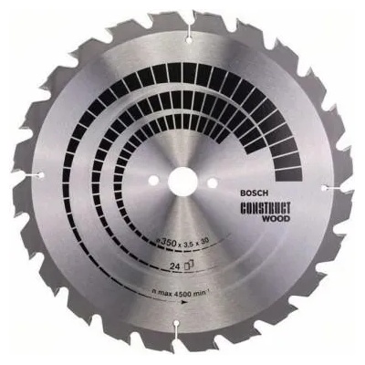 Bosch Диск циркулярен Bosch метален HM за рязане на дърво 315x30x3.2 мм, 20 z, Construct Wood-2 608 640 691