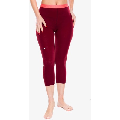Salewa Cristallo Warm Amr W 3/4tight tmavě červená
