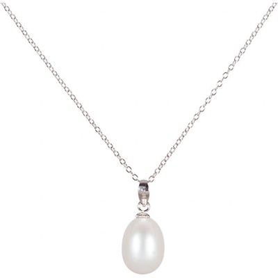 JwL Luxury Pearls Strieborný náhrdelník s pravou perlou 45 cm JL0436 45 cm