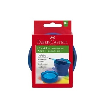 Faber-Castell Чашка за рисуване за четки синя