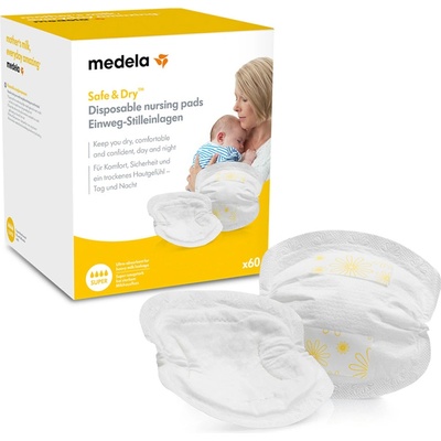 Medela Подплънки за кърма Medela - 60 броя (008.0323)