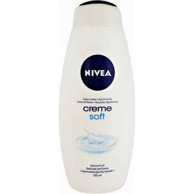Nivea Creme Soft sprchový gél 12 x 750 ml