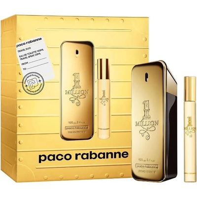 Paco Rabanne 1 Million Подаръчен комплект за мъже Размер EDT 100 ml + EDT 20 ml