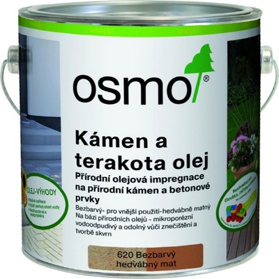 OSMO Olej na kameň a terakotu 2,5 l 620 - bezfarebný
