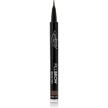 puroBIO Cosmetics Fillbrow маркер за вежди цвят 03 Dark Brown 0.7ml