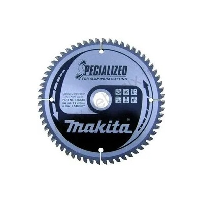 Makita Диск циркулярен за рязане Makita на алуминий с HM пластини 250 мм, 30 мм, 1.8 мм, 100 z, Specialized-B-33314