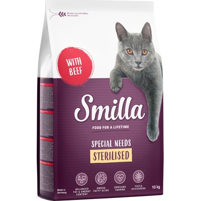 Smilla Adult Sterilised s hovädzím 2 x 10 kg