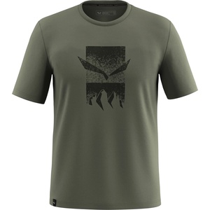 Salewa Мъжка спортна тениска Salewa Eagle 3Cime T-Shirt Sport shirt - Faded Green - размер 46 (EU) (216-6026-0111)