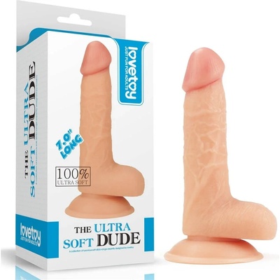 Пенис дилдо, ултра мекият пич, 18см. - The Ultra Soft Dude 7 (LVTOY00442)