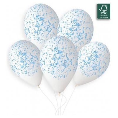 Gemar Балон - мраморно син 33 см