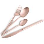 Berlinger Haus Комплект прибори за хранене от неръждаема стомана за 6 души Rose Gold 24 части 55201 (BH/2641)