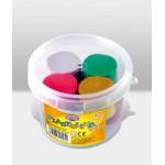 Sweet colours Plasticine PXXL 8col bucket KOMA-PLAST