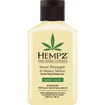 Hempz Sweet Pineapple & Honey Melon Moisturiser Mini Лосион за тяло унисекс 66ml