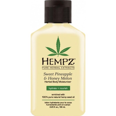Hempz Sweet Pineapple & Honey Melon Moisturiser Mini Лосион за тяло унисекс 66ml