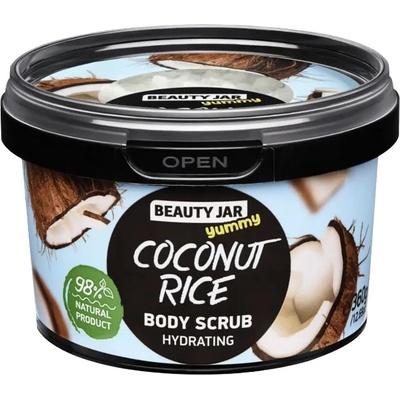 Beauty Jar tělový peeling coconut rice 360 g – Zboží Mobilmania