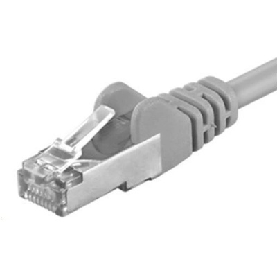 PremiumCord sp6asftp005 Patch, cat6 S-FTP, RJ45-RJ45, AWG 26/7, 0,5m, šedý