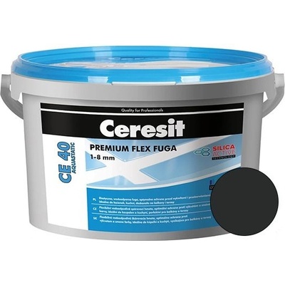 Ceresit CE 40 Škárovacia hmota, coal, 2 kg 2403729