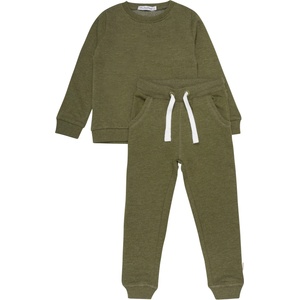 Minymo Детски ежедневен панталон Minymo Kid's Sweat Set Clothing set - Dark Olive - размер 134 (EU) (701-4382-0115)
