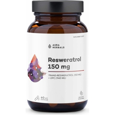 Aura Herbals Resveratrol 150 mg 60 kapsúl