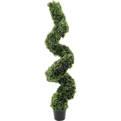 Umělý strom Zimostráz - buxus spirála, 150 cm