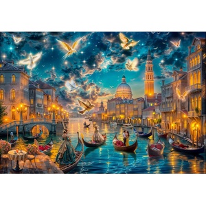Bluebird Puzzle - Puzzle Magical Trip to Venice - 1 000 piese
