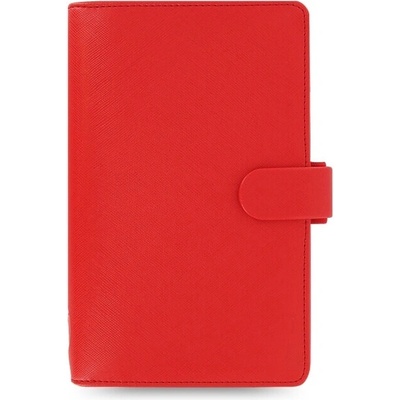 Filofax Saffiano Compact A6 týdenní 2026 červený