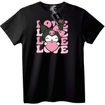 NOONEBRAND Тениска Love Kawaii - L, White