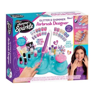 CRA-Z-ART Shimmer n Sparkle: салон за маникюр със спрей