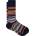 Paul Smith Чорапи Paul Smith Men's Ribbed Signature Stripe Crew Socks - Blue 47