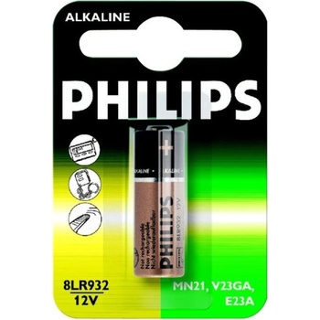 Philips алкална батерия 12.0V, 1-blister (LR23A / 8LR23) (8LR932/01B)