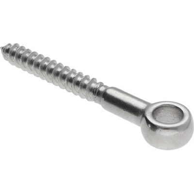 Úchyt pro držák lanka, oko 10,5 mm, nerez AISI 304