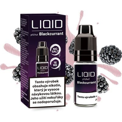 Lio Nano Blackcurrant 10 ml 16 mg