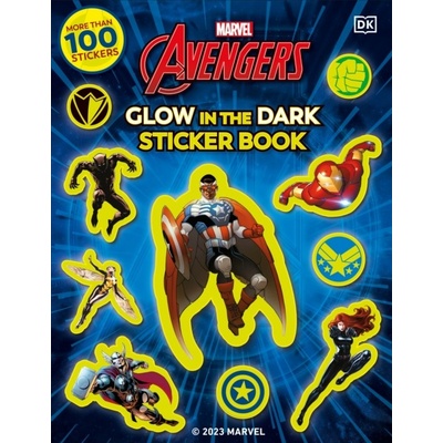 Marvel Avengers Glow in the Dark Sticker Book