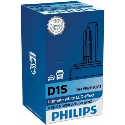 Philips D1S WhiteVision 85415WHV2C1 xenonová výbojka – 1ks PHILIPS 85415WHV2C1