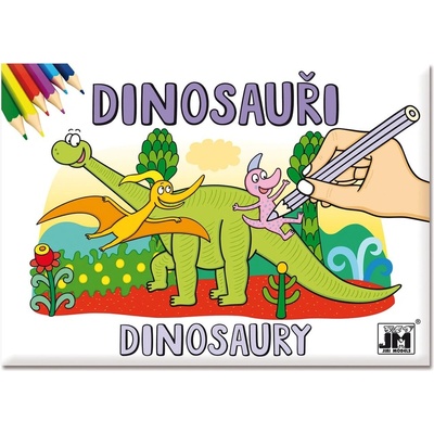 Dinosauři Omalovánky A5