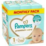 Pampers Памперси за новородено Pampers Premium Care 1 (2-5кг. ) - 156 броя