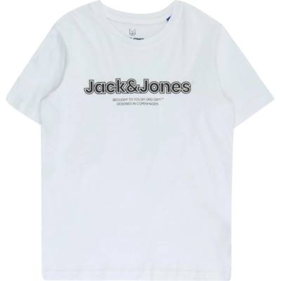 JACK & JONES Тениска 'LAKEWOOD' бяло, размер 164