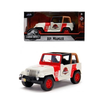 JADA TOYS Jurassic Park Jeep Wrangler model auta 1:32