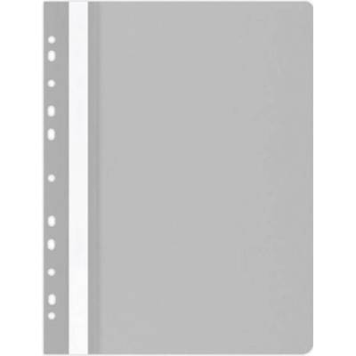 OFPRO OFFICE products Rýchloviazač PP s eurodierovaním matný sivý