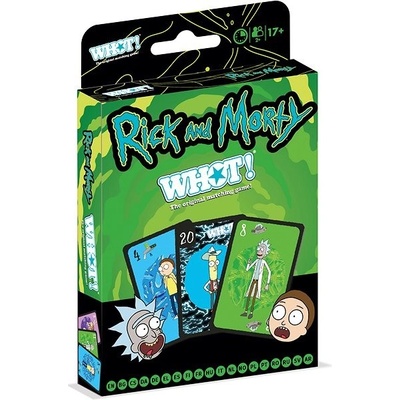 WHOT Rick and Morty karetní hra typu Uno