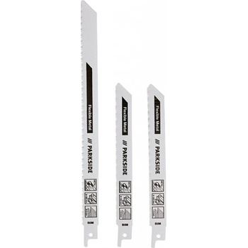 PARKSIDE Sada pilových listů PFSZ 3 B1 3dílná hrubý kov