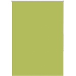 vidaXL Ролетна щора с плътно затъмняващи листа, зелена, 100x130 см, ширина на плата 95, 7 см, полиестер (4011232)