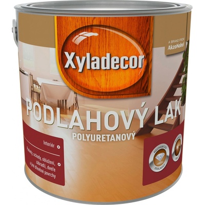 Xyladecor podlahový lak 2,5 l lesk bezbarvá