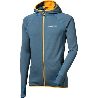Progress Torez Hoody modrošedá/kari