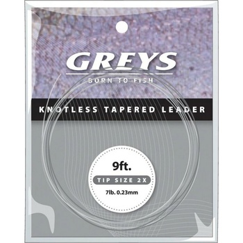 Greys Greylon Knotless Tapered Leader 0,23 mm 2,7 m 3,2 kg