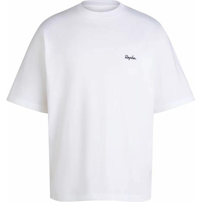 Rapha Men's Cotton T-Shirt Relaxed Fit white/black