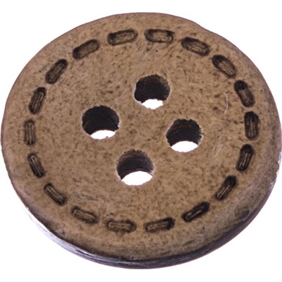 Knoflík 15 mm kokos – Zboží Dáma