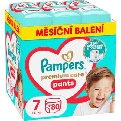 Pampers Premium care Pants 7 80 ks