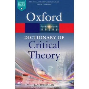 Dictionary of Critical Theory | Buchanan, Ian (ISBN: 9780198794790)